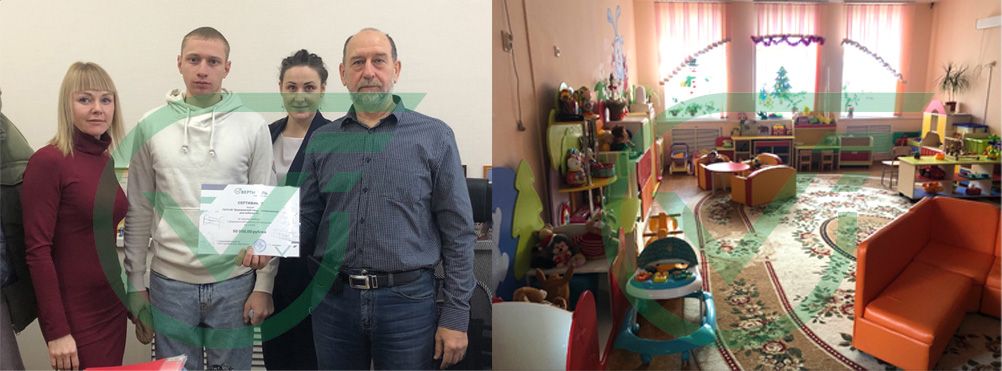 ТД «Вертикаль» поздравил воспитанников Дзержинского детского дома с Новым годом в Краснодаре